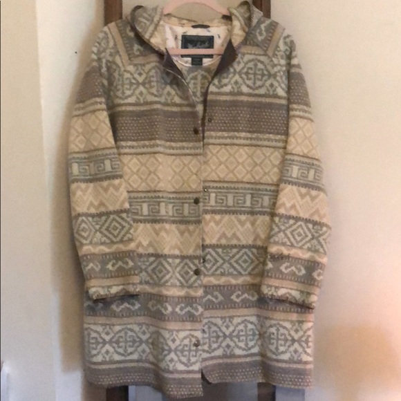 woolrich aztec jacket